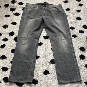 Agave size 38 relaxed straight Men's Gray Jeans good condition
